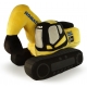 Grande Peluche de la Pelle Komatsu PC210LC UH Kids UHK1132